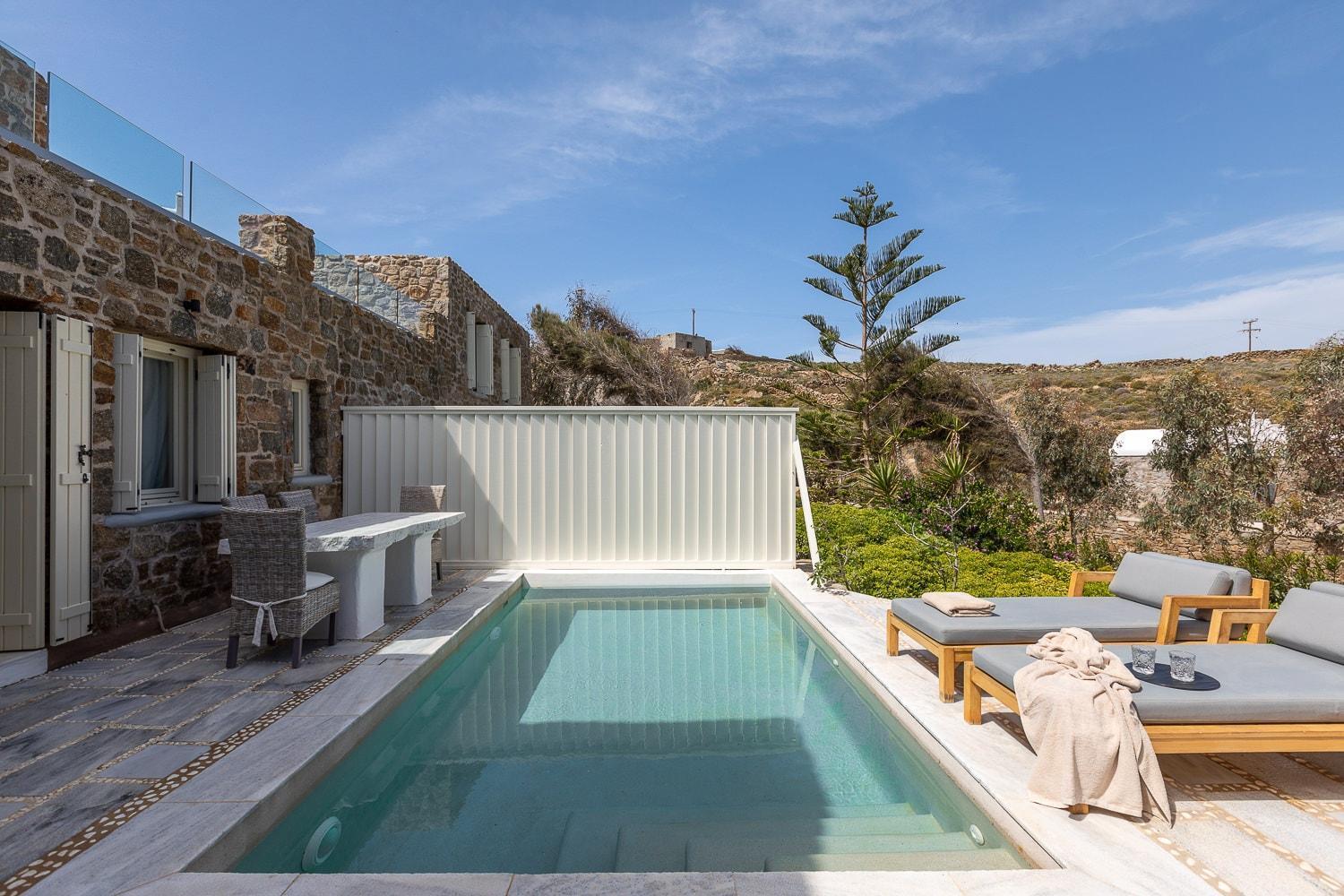 Mykonos Dream Villas Φτελιά Δωμάτιο φωτογραφία